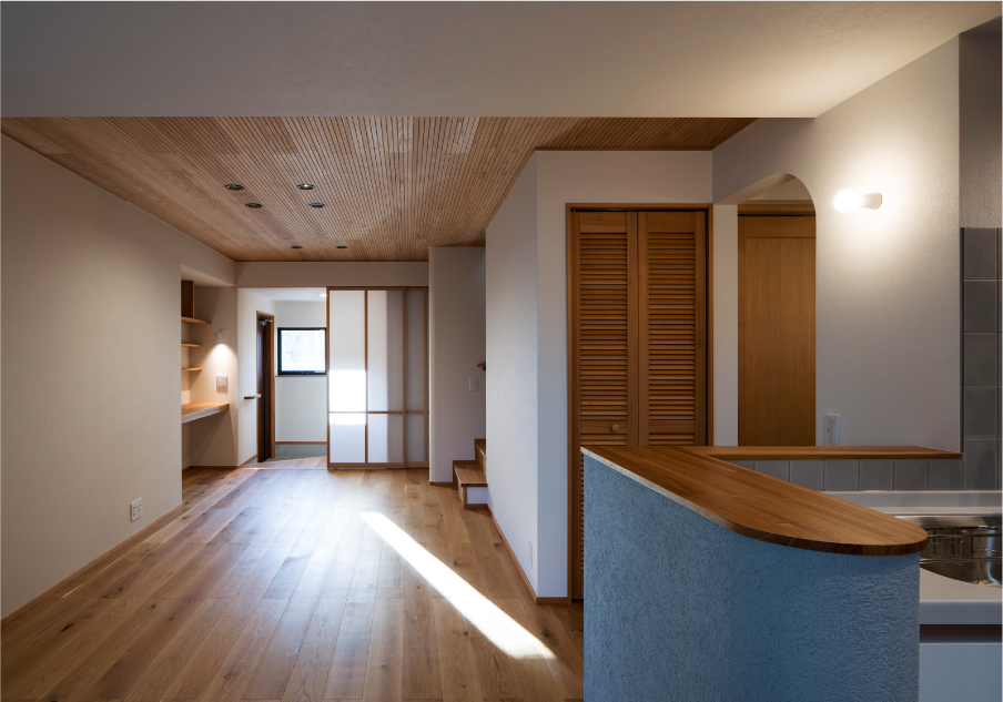 名古屋市守山区の新築住宅の外観写真2