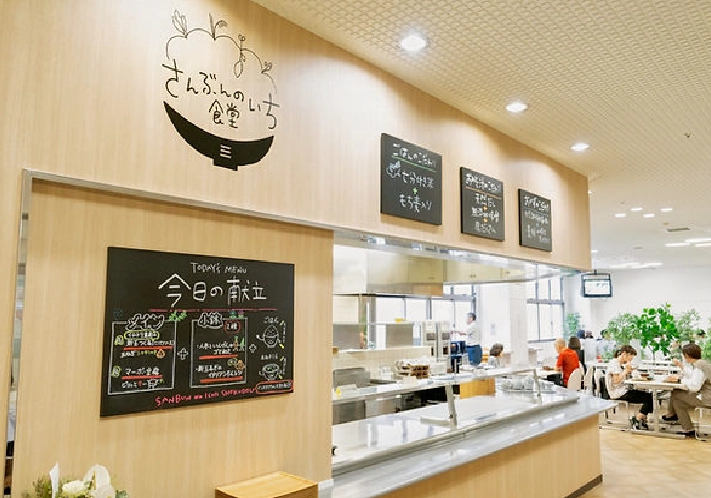 愛知県尾張旭市の店舗内の食堂の写真