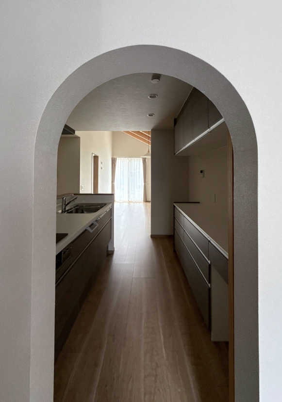 女性設計士が手掛ける新築住宅のキッチン