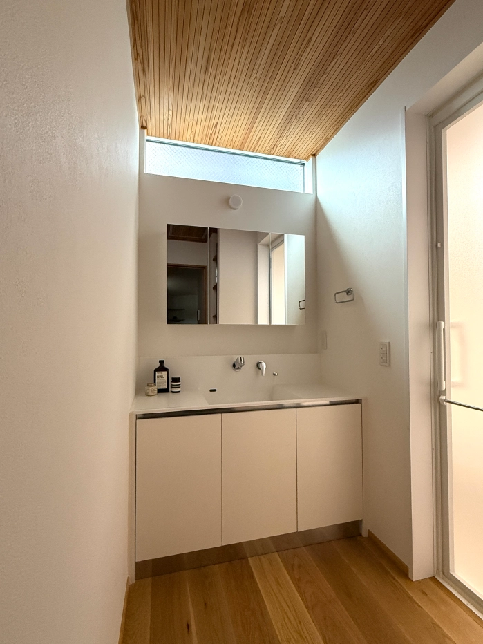 名古屋市西区の新築住宅の洗面台写真